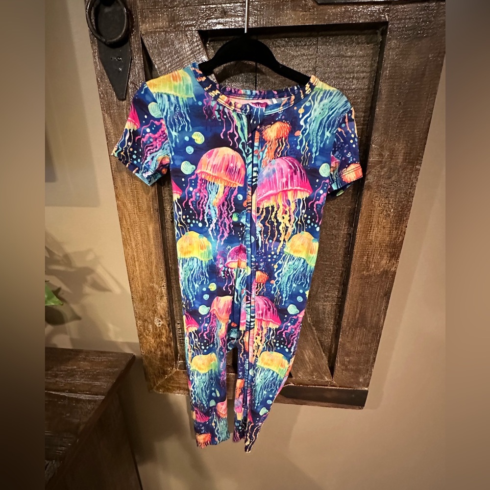 Bums & Roses Jellyfish Print Jumpsuit